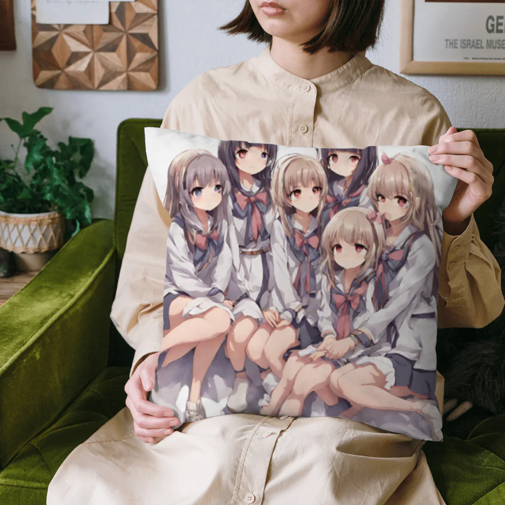 KAZU SHOPの萌え系　癒し系女子　 Cushion