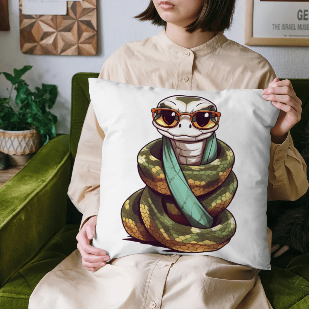 Vasetti_pressのカッコイイパイソン Cushion