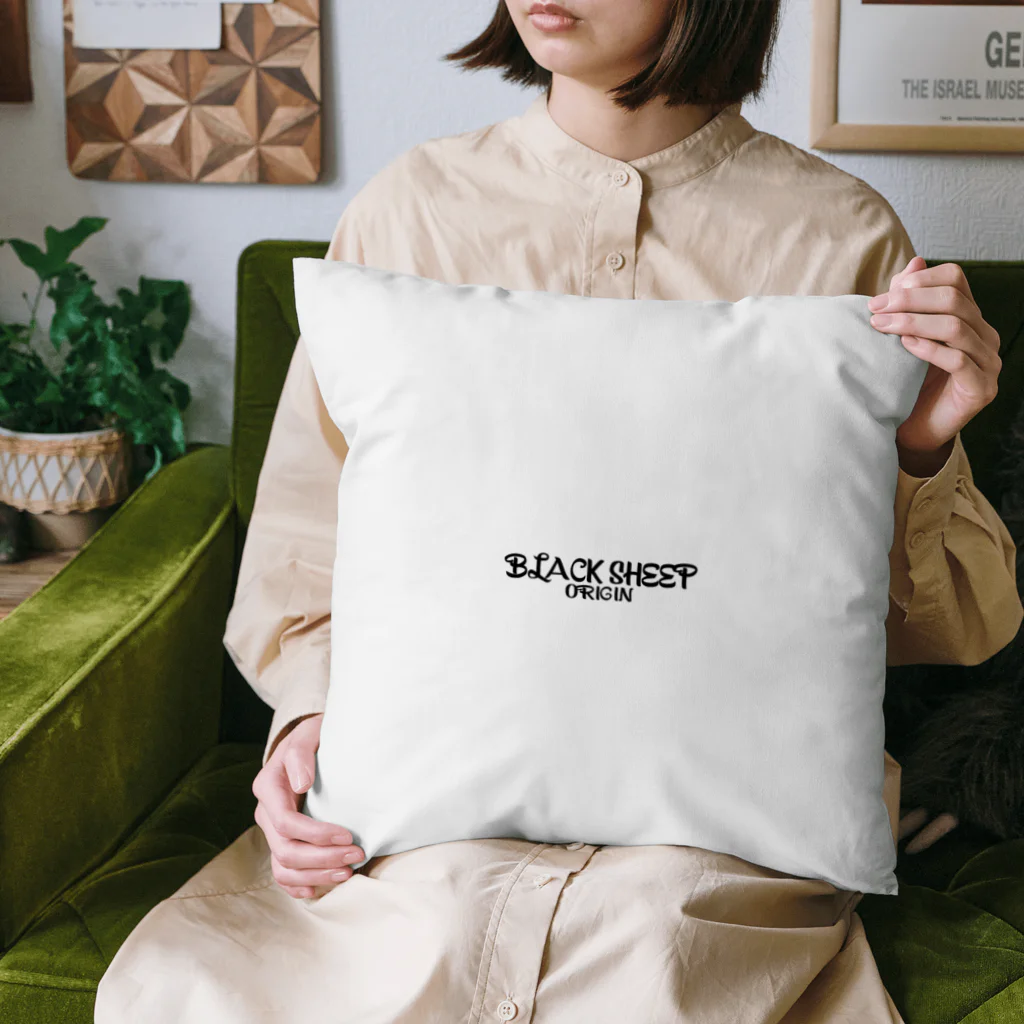 BLACK SHEEP ORIGIN SUZURI SHOPのBLACK SHEEP ORIGIN Cushion