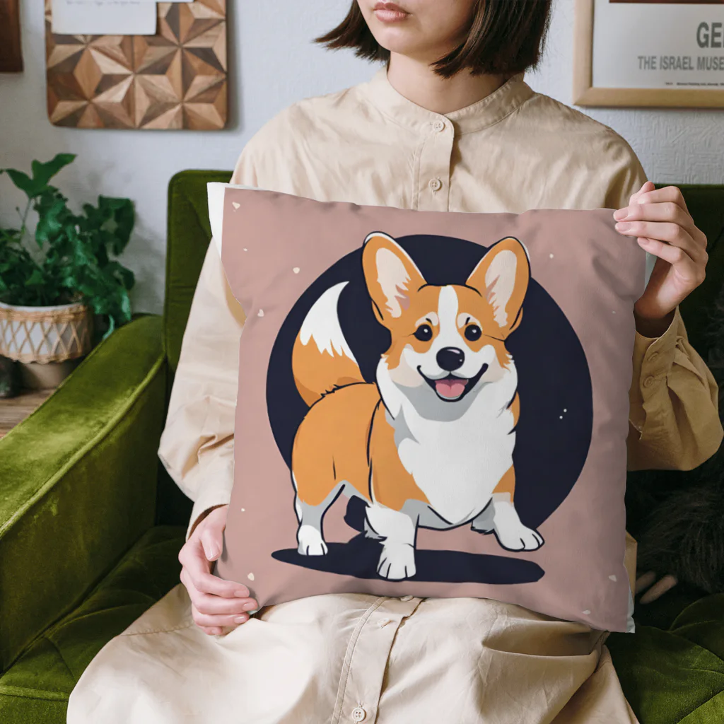 miyakawa2023の集まれ！コーギー好き Cushion