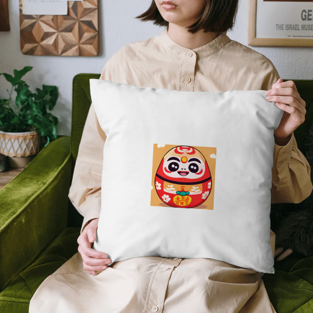 ラクダの店のだるま Cushion