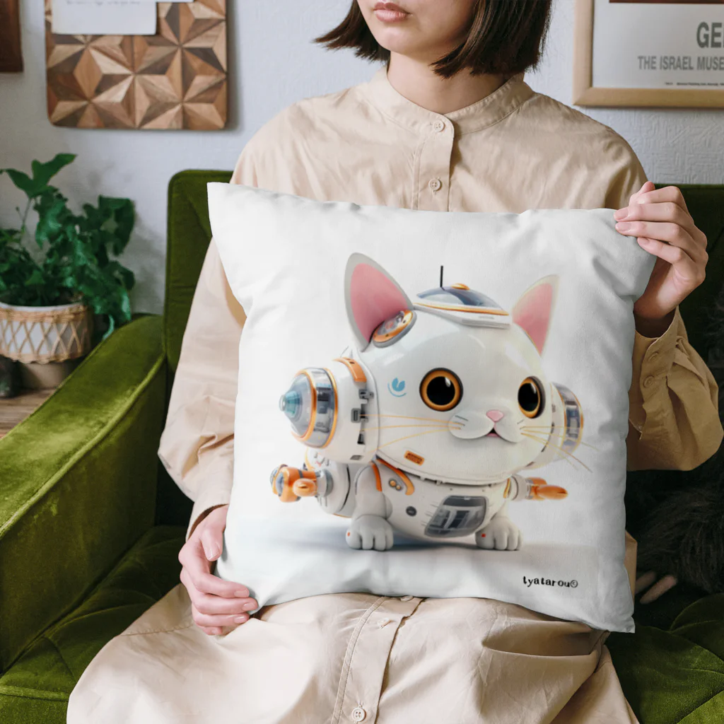 The Triplets Kkittensの絵本「三つ子ネコシリーズ」の宇宙編で登場する大型宇宙船 Cushion