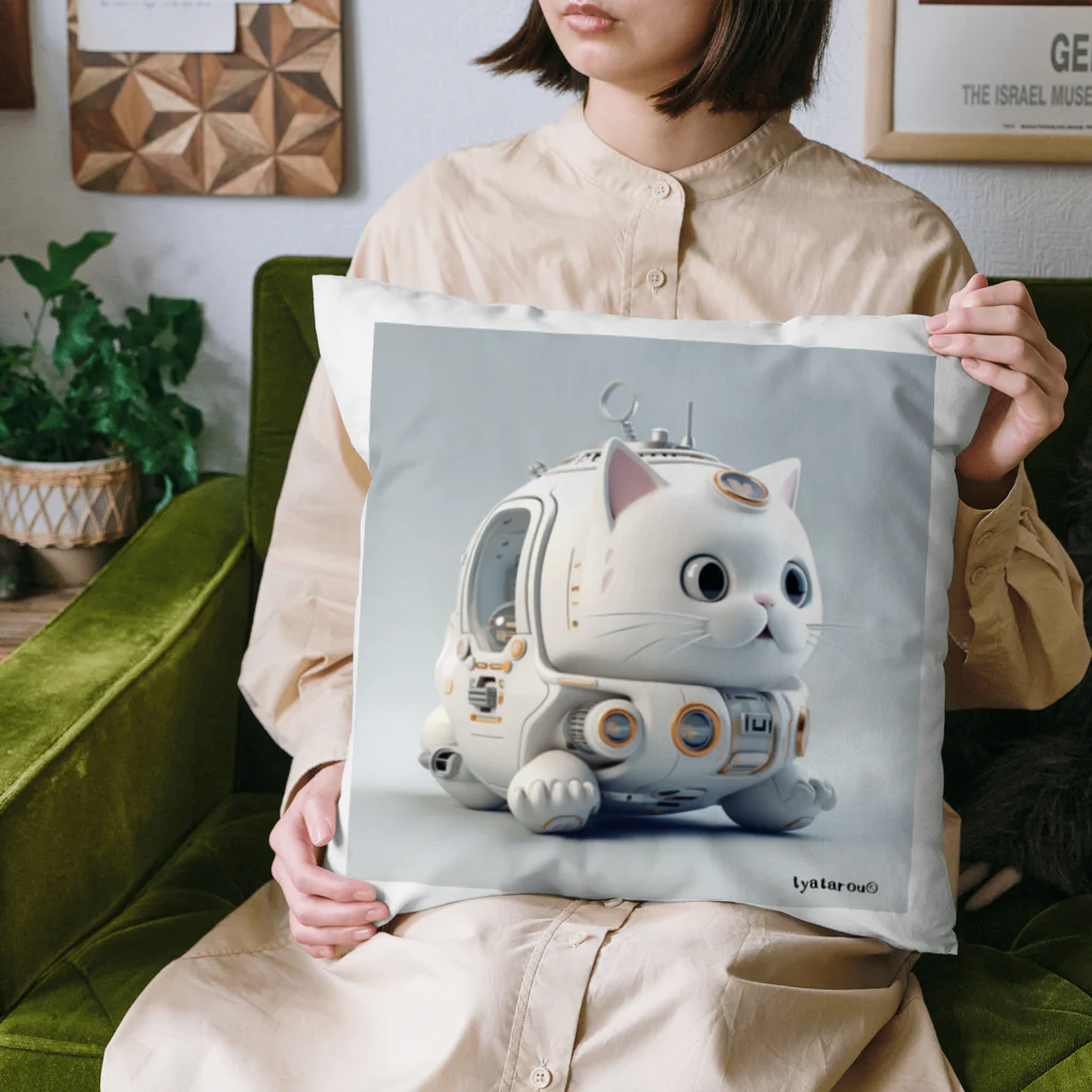 The Triplets Kkittensの絵本「三つ子ネコシリーズ（宇宙編）」に登場する小型の宇宙船 Cushion