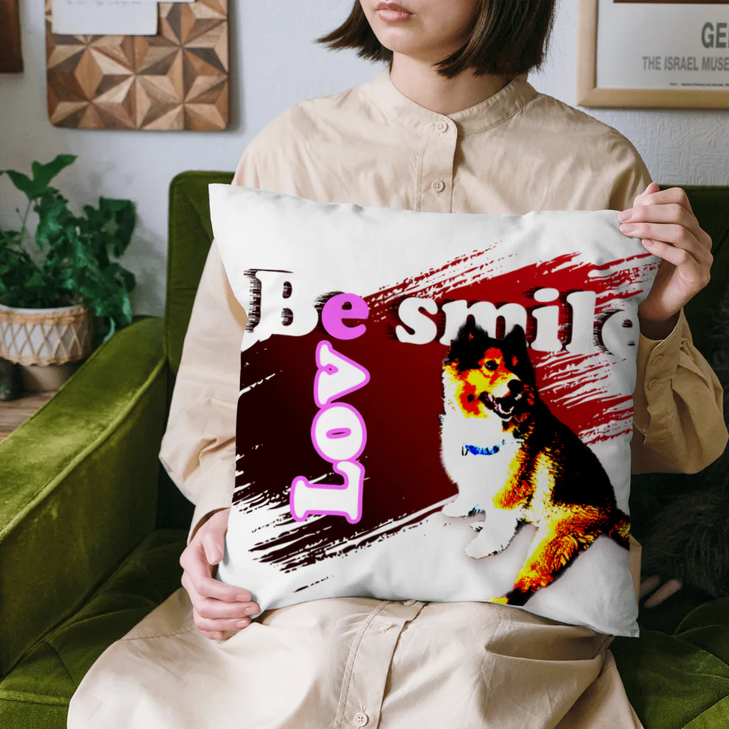 もふもふ犬ソア君SHOPのBe smile♡ クッション