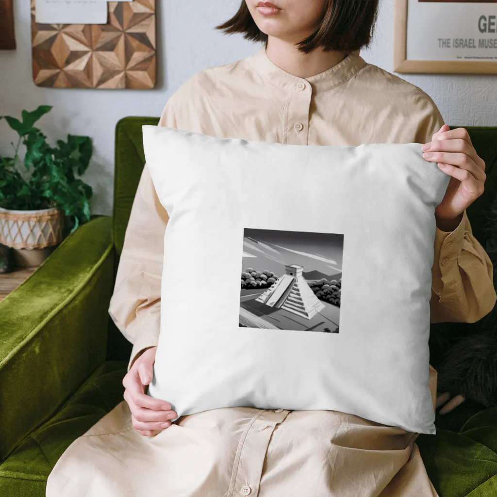 YoMiTの有名な観光スポットイメージ画像：チチェン・イッツァ（メキシコ） Cushion