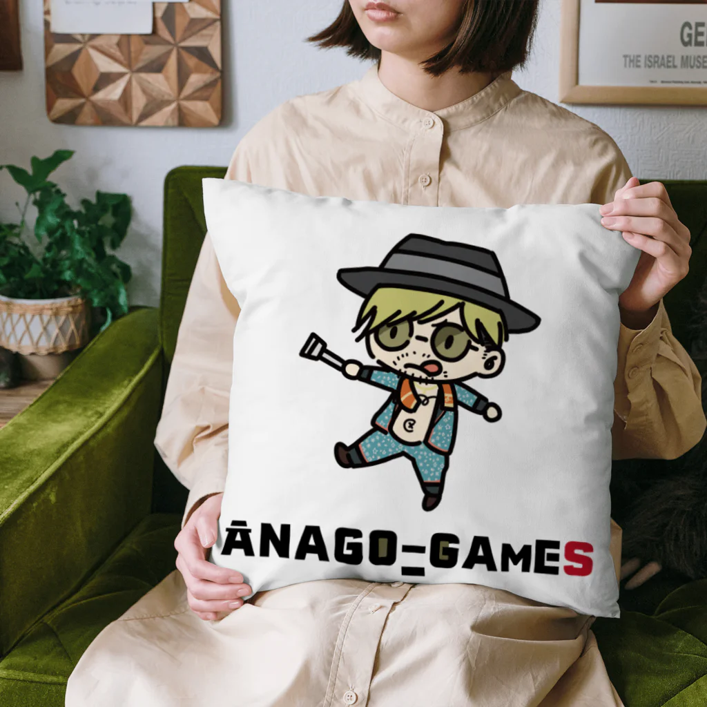 ANAGO_SHOPのANAGO_GAMES　あなごちゃん Cushion