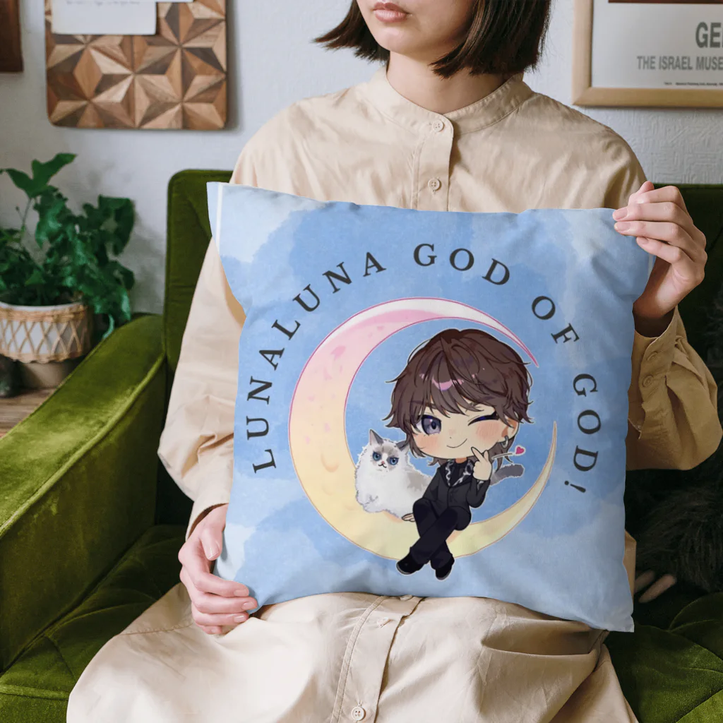 ルナルナ&ベルたんのルナルナ&ベルたんのクッション Cushion