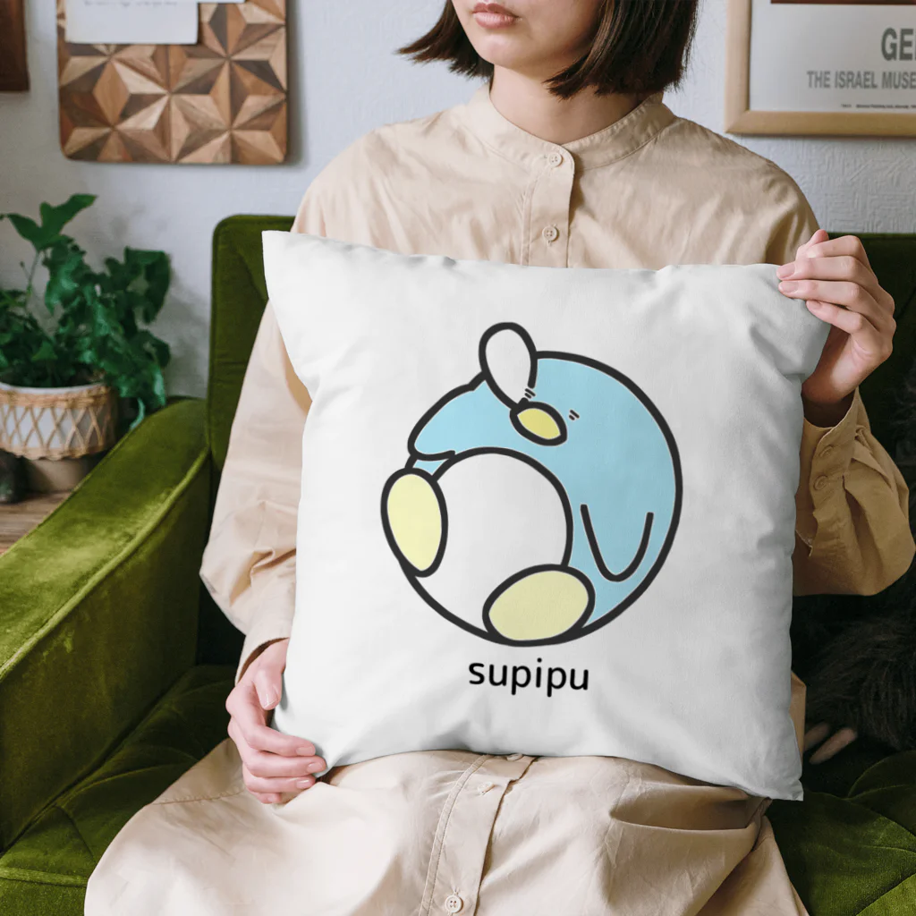 妻はペンギンのすぴぷ Cushion