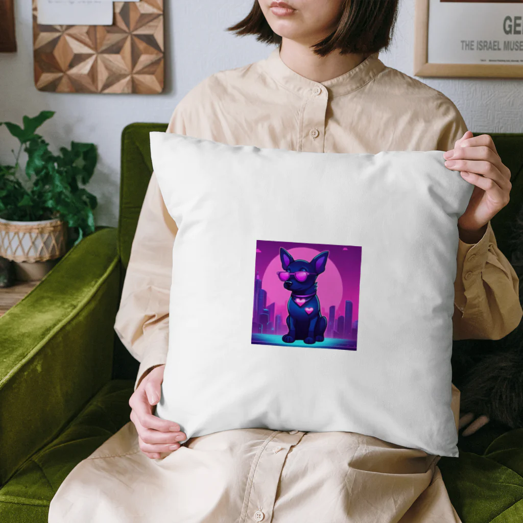 k-famのファッションドッグ・ピンク Cushion