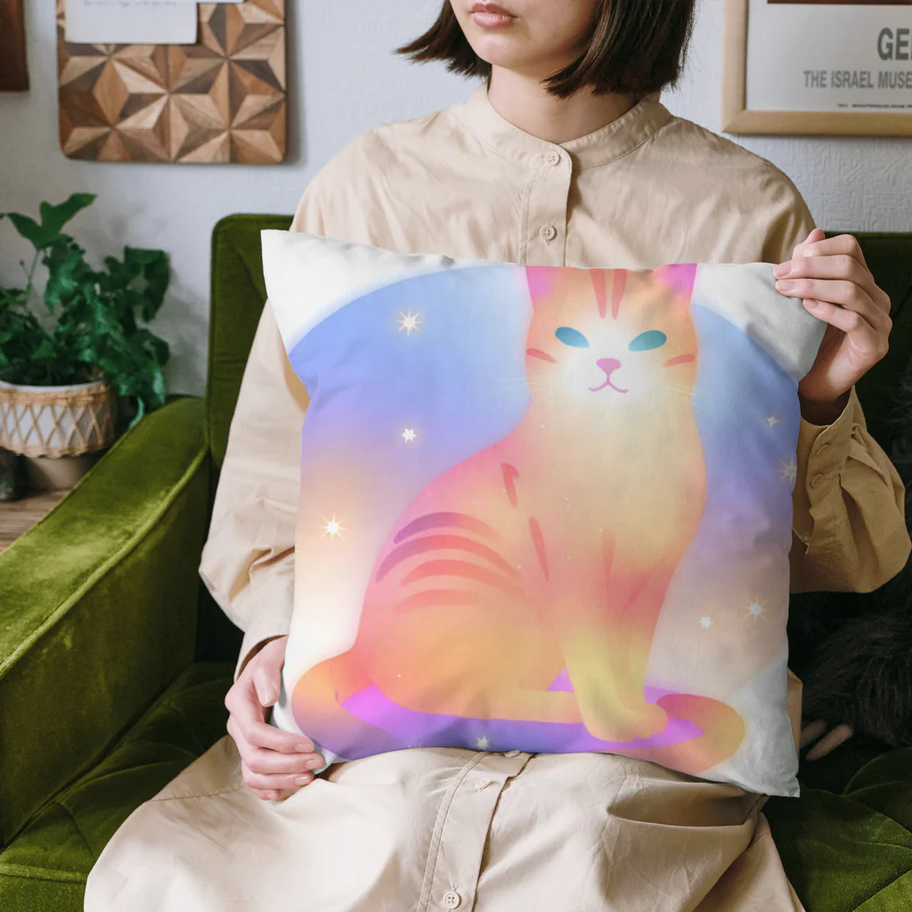 naoputtyoのふんわり猫のニャニャ Cushion