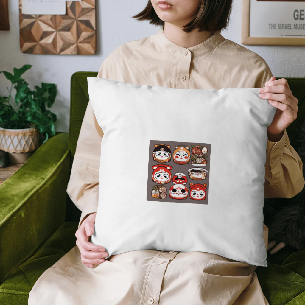 seetbooのだるまみかん Cushion