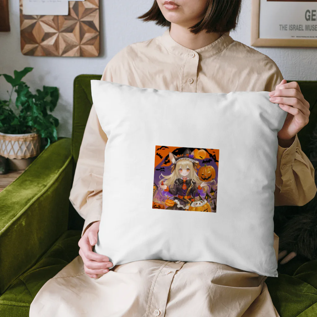 チワワ愛好家ショップの魔女の呪文★チワワのハロウィン変身マジック Cushion