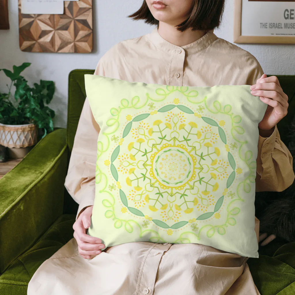 Miry身内用ショップの女郎花 Cushion