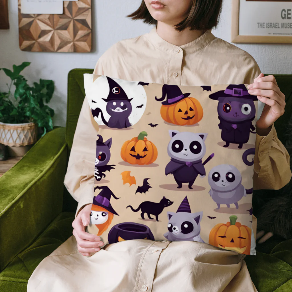 ワンダーワールド・ワンストップのたくさんのかわいいハローウィーンキャラクター④ Cushion