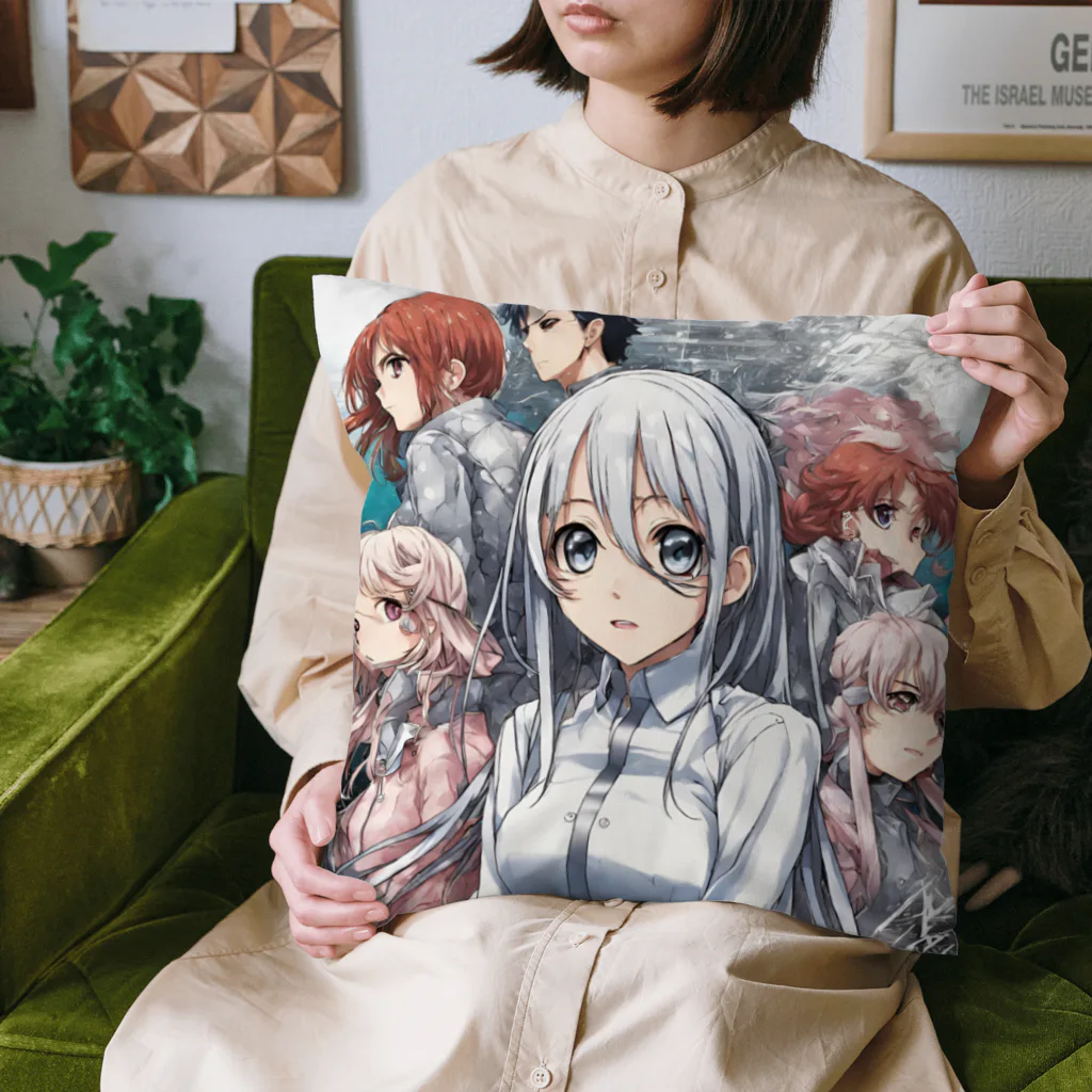 もふもふの美少女リーダーグッズ Cushion