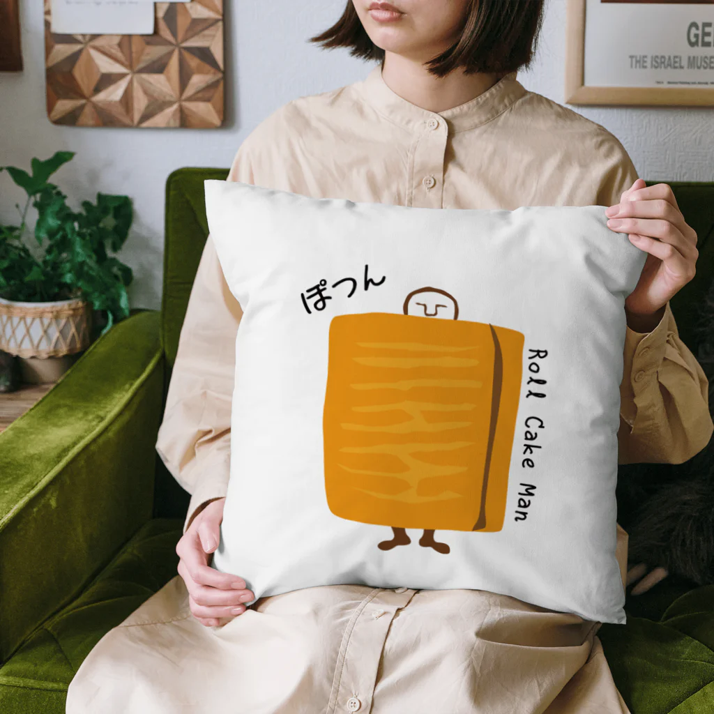 id-linkのロールケーキが好きすぎる人 Cushion