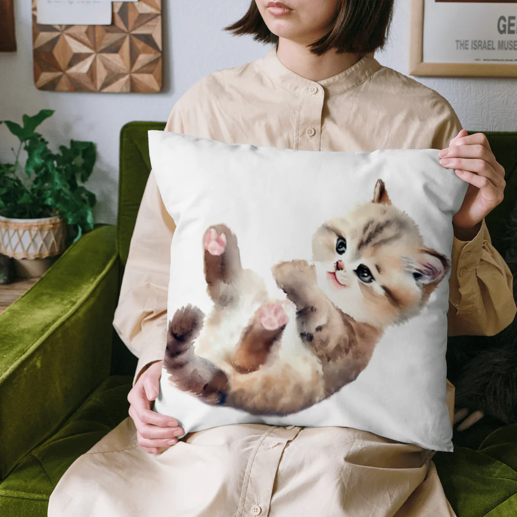 soramame1119の仔猫のマリ Cushion