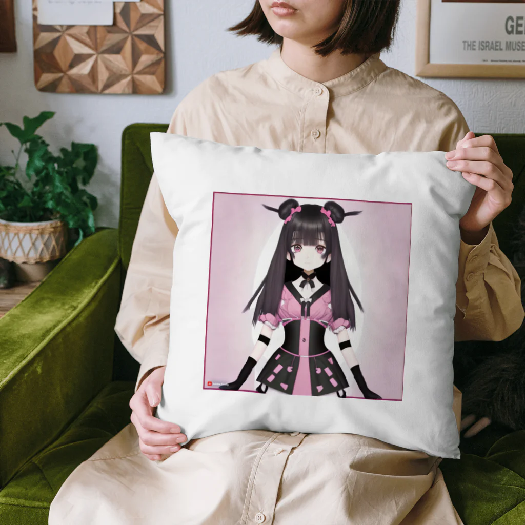 hamusutaroのサブカル女の子 Cushion