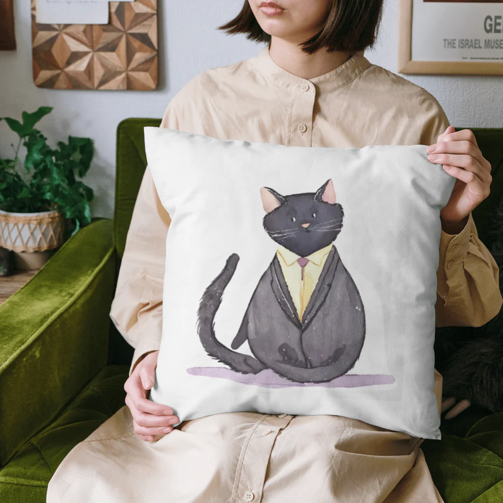 kgymのスーツ猫 Cushion