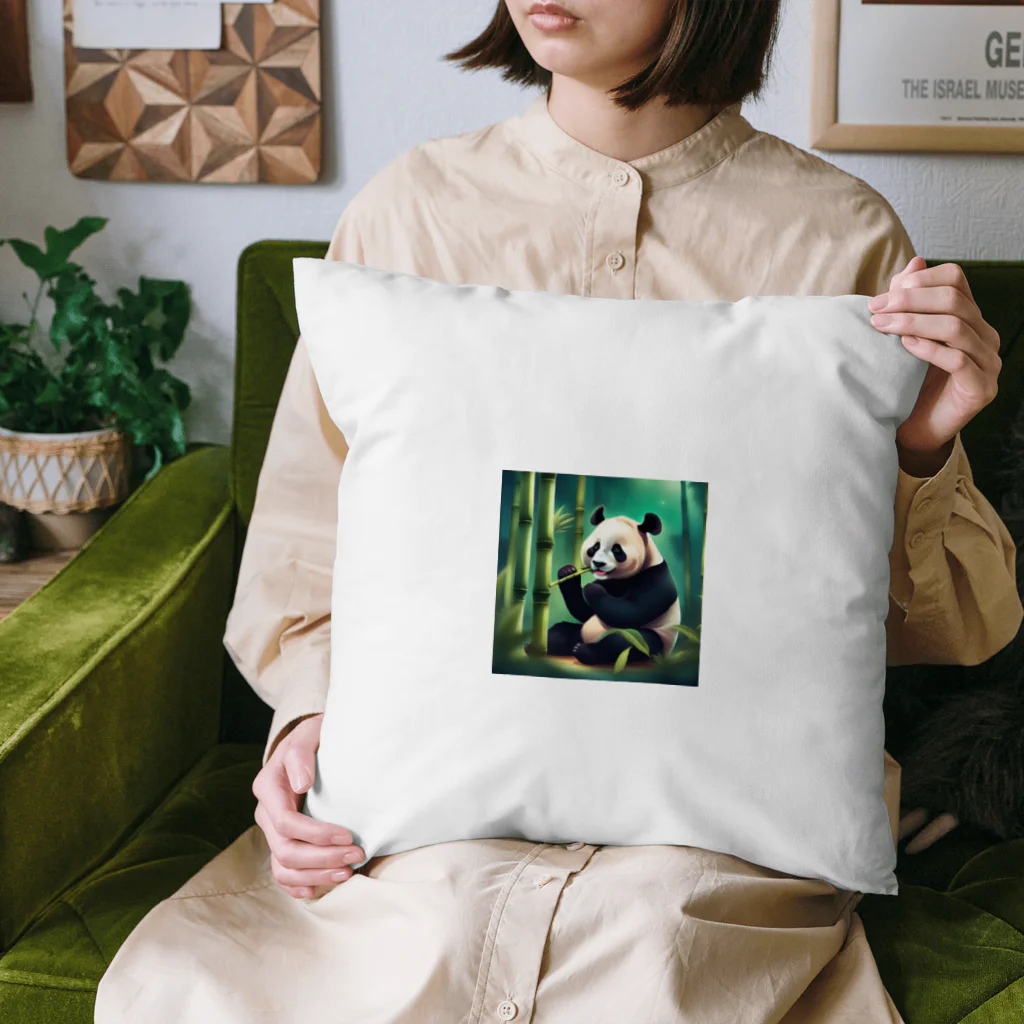 アーミタイのかわいいパンダのイラストグッズ Cushion