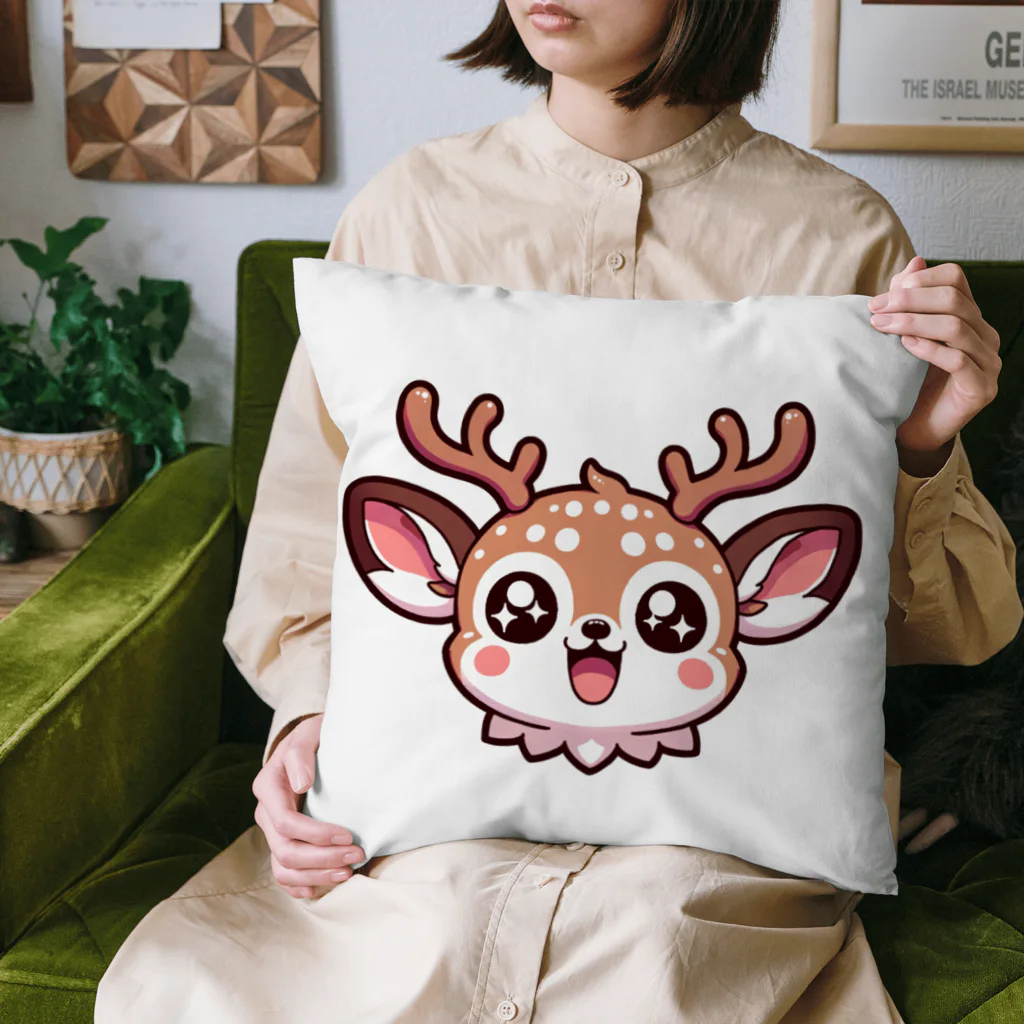 yamapi-のエゾシカくん Cushion