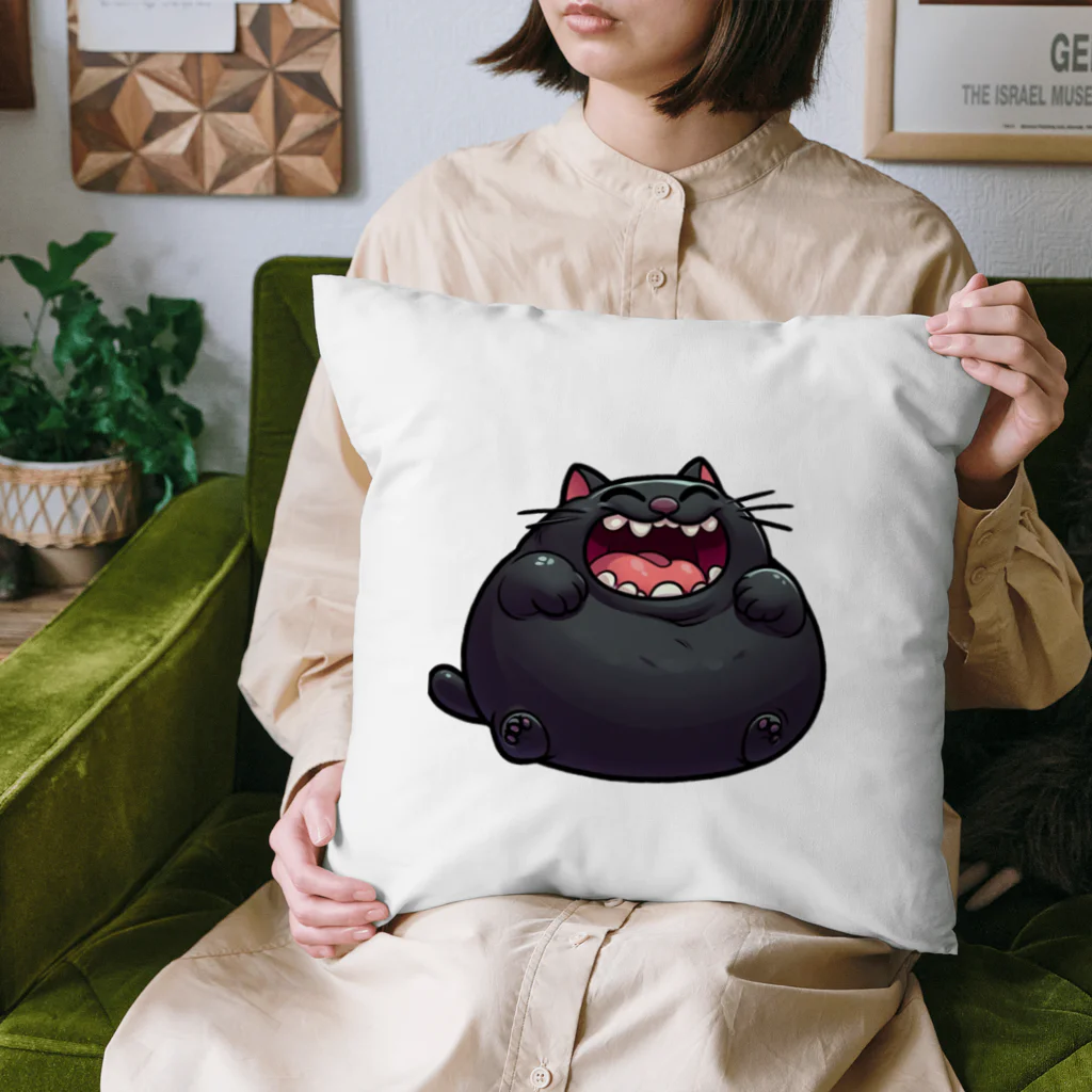 にゃんたれのふとっちょ笑猫プラッシュ Cushion