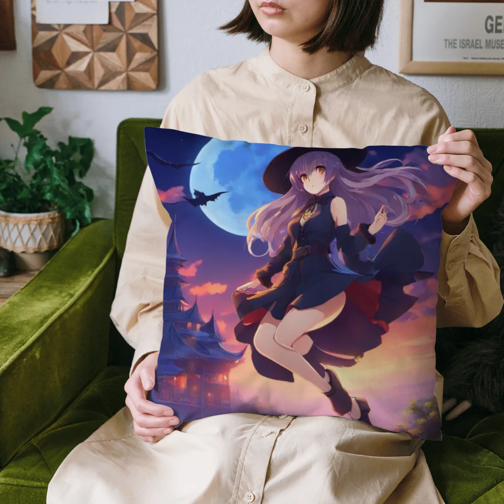 Enigma_Whispererの魔女っ娘 Cushion