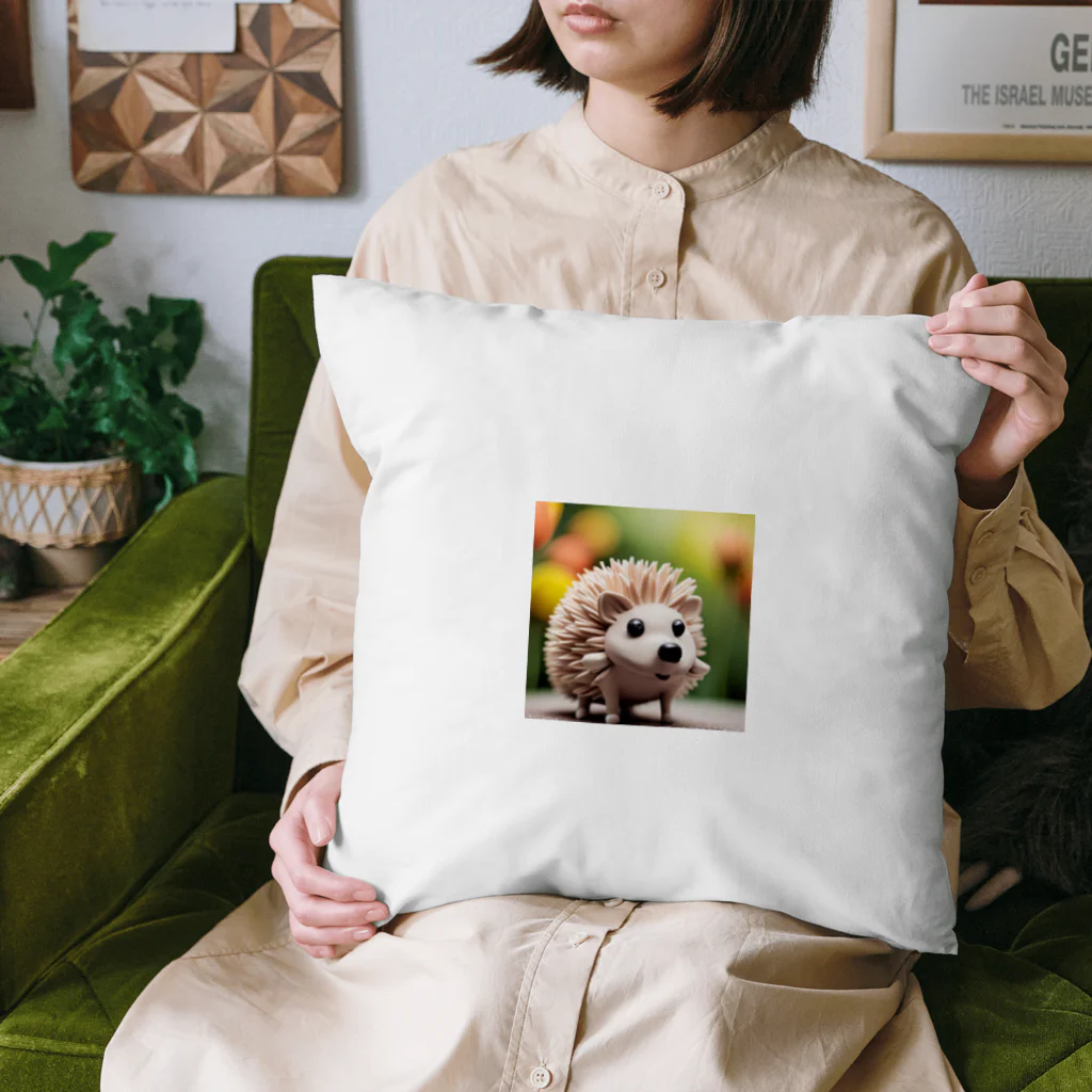 くろまめ　kuromameのハリネズミくん Cushion