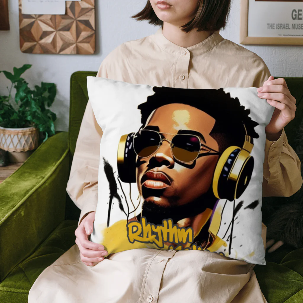 めそぽのRhythm Nationの男 Cushion