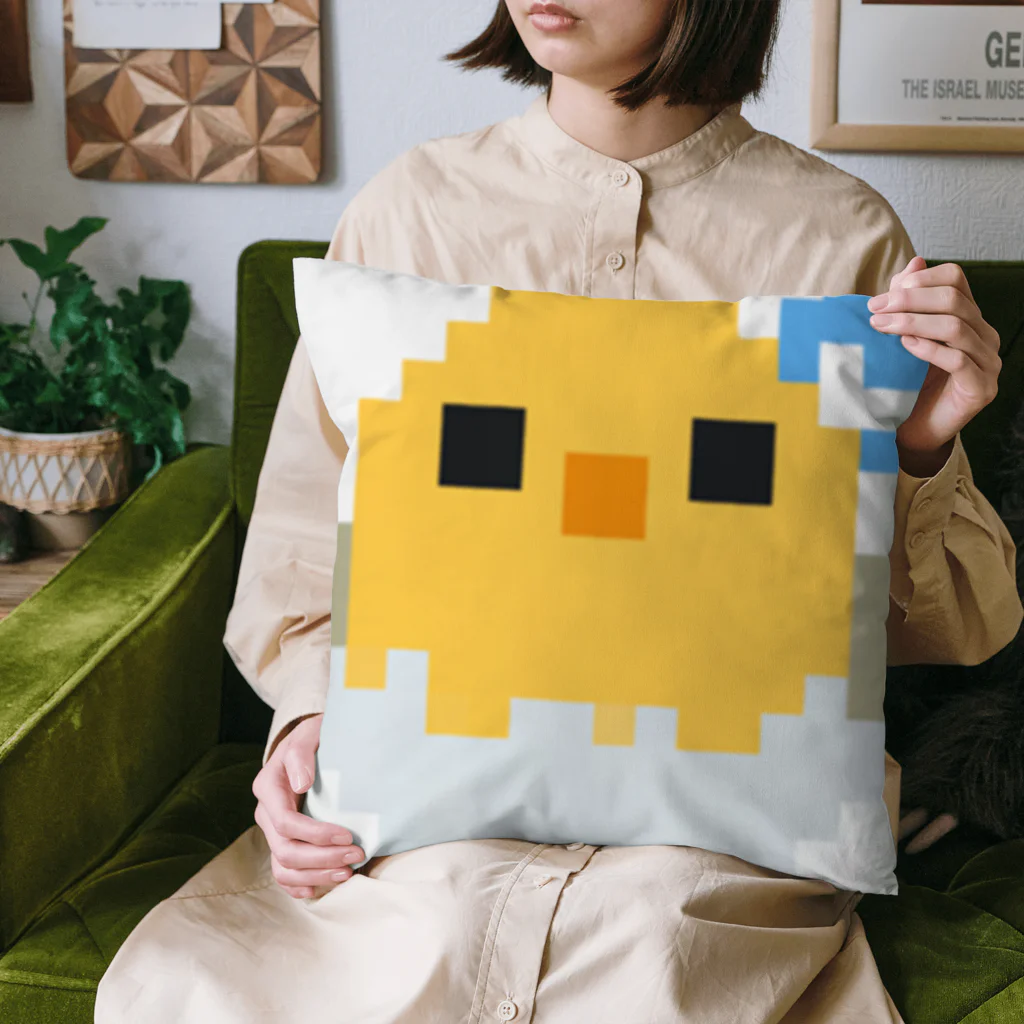 haching chickのドットひよこ Cushion