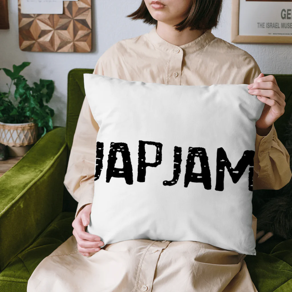 まりものお店のJAPJAM ロゴ クッション