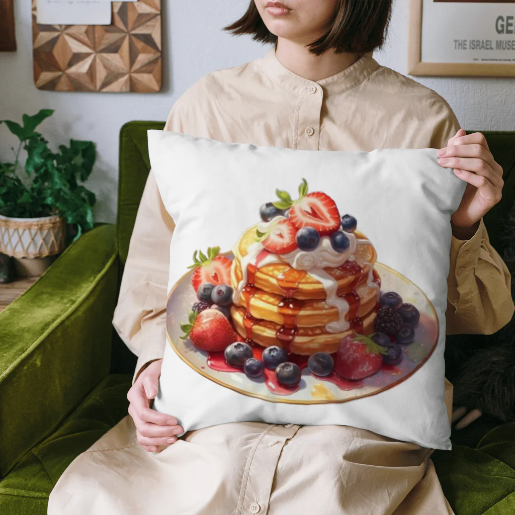 rakuのデコレーションホットケーキ Cushion