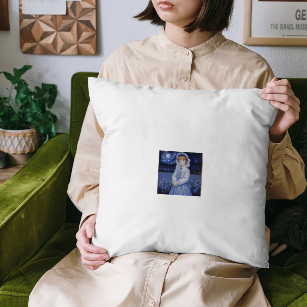 ZZRR12の月と共に輝く美女 Cushion