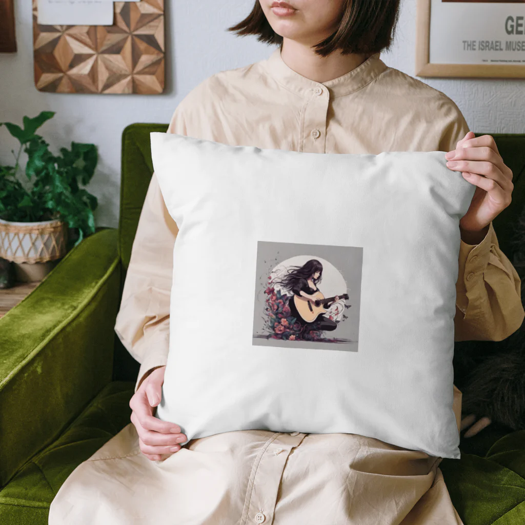 アルト&ウィズのアコースティックな少女 Cushion