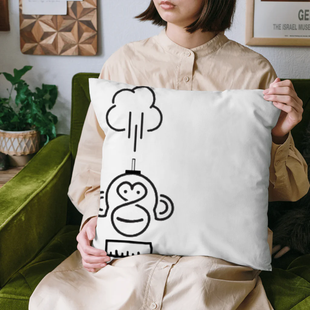 ミリリの相棒🙈鍼灸師のおさるのミリリ。 Cushion