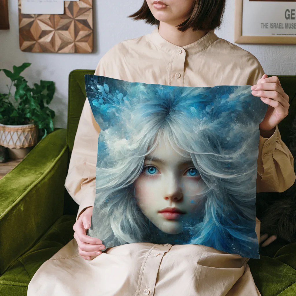 LANDの幻想的な美少女 Cushion