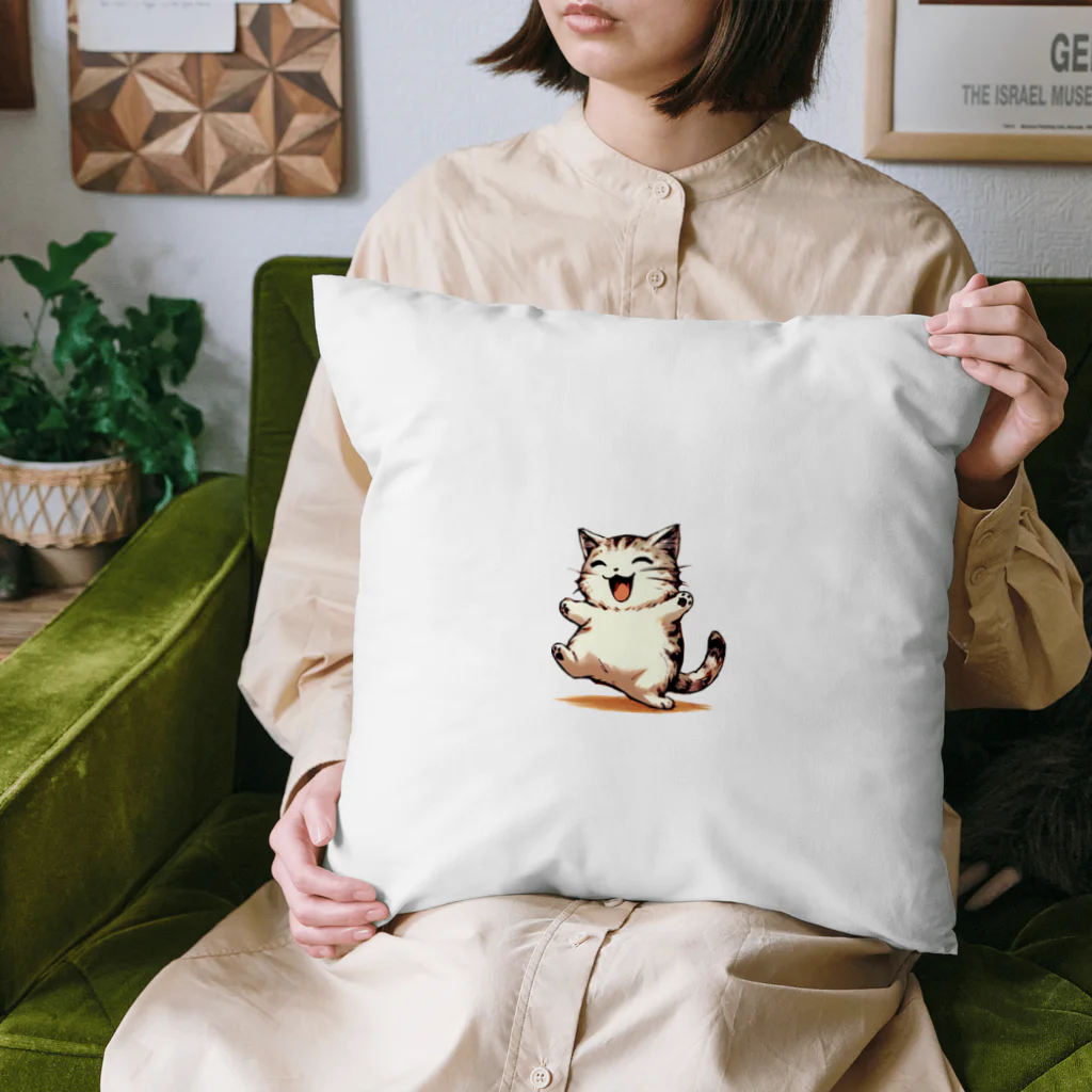 マッハSHOPのAI天風猫(笑顔1) Cushion