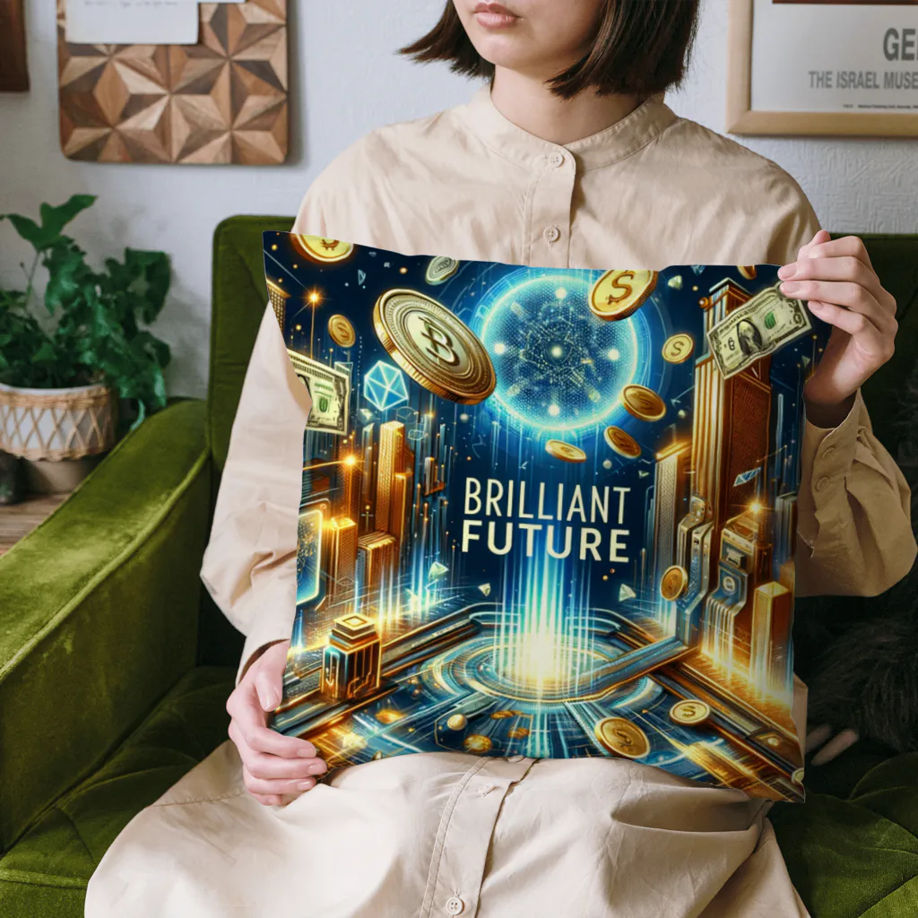 【公式】金運アップのBrilliant Futureの【公式】金運アップBrilliant Future Cushion