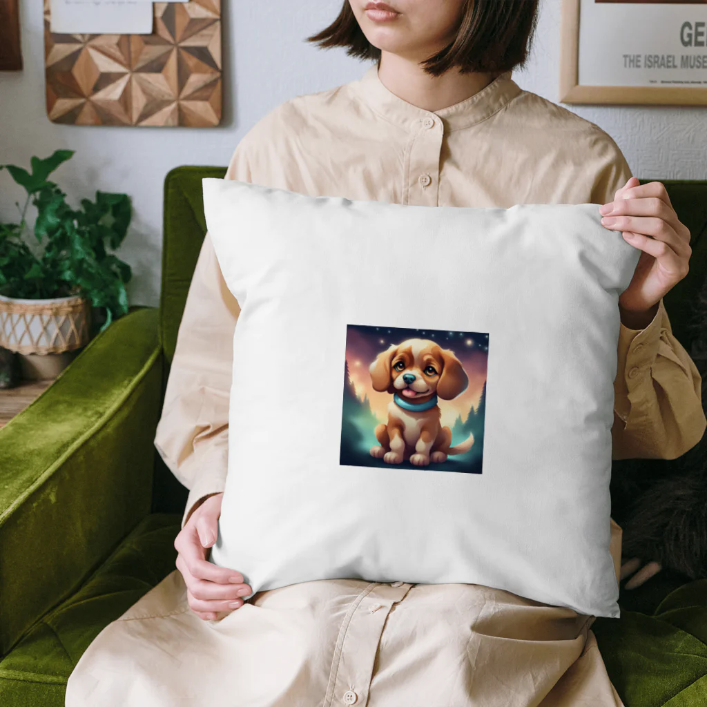 FortuneRiserの愛らしい犬 Cushion