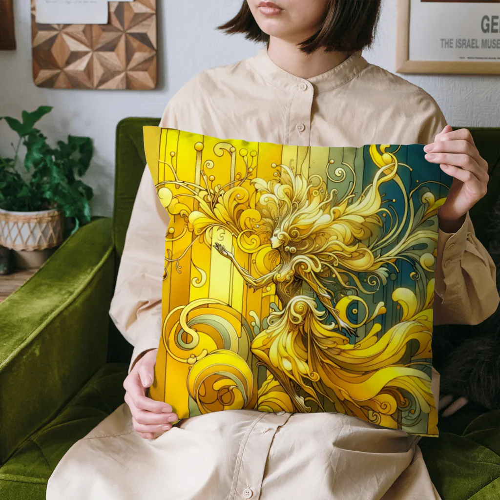 【公式】金運アップのBrilliant Futureの【公式キャラクター】金運アップBrilliant Future Cushion