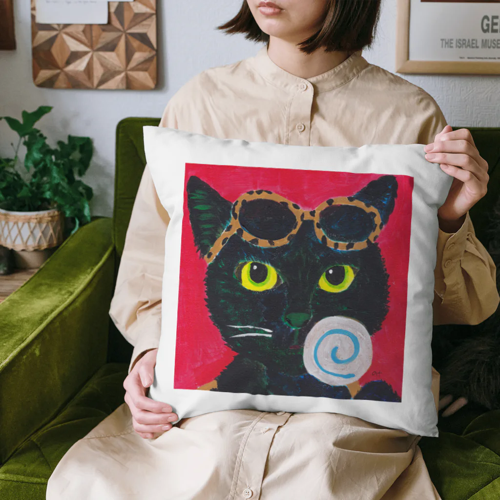 Lemongrass07のおしゃれねこ Cushion