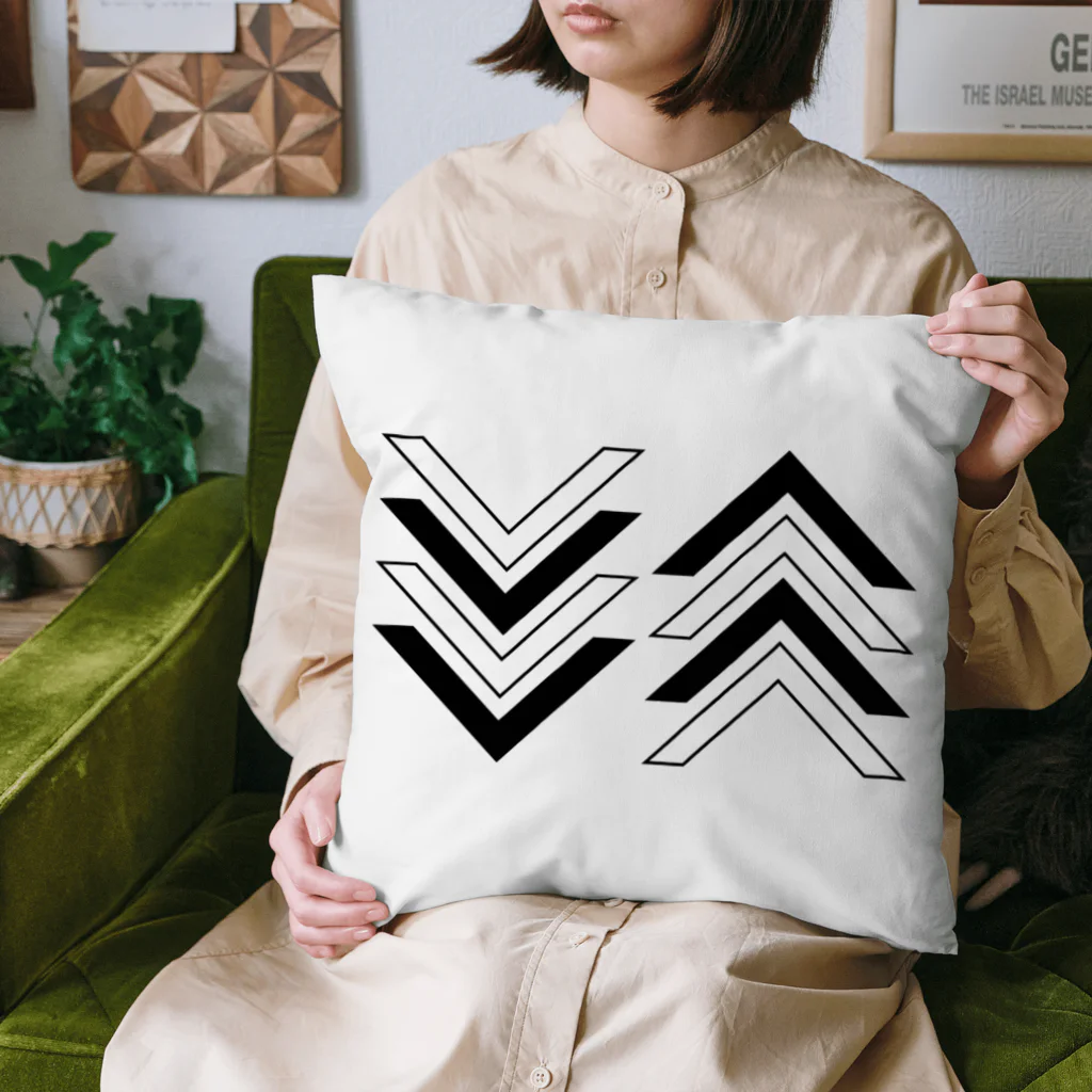 sennoaideaの高低 Cushion