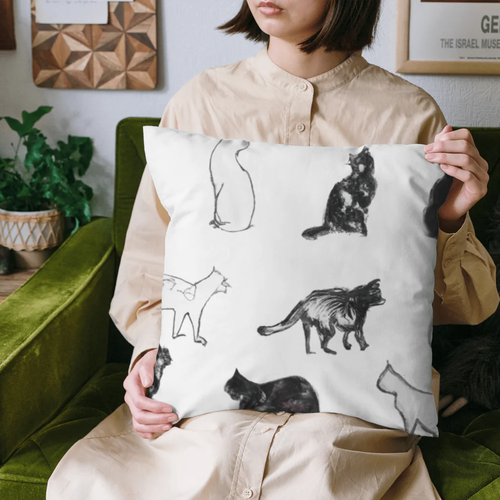 ART GALLERY Ne-ko.のNeko-01 Cushion