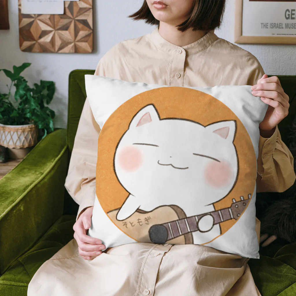 sotomogiのもぎねこofficialアイコングッズ Cushion