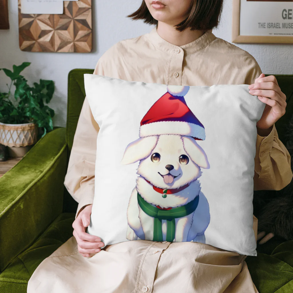 KafyRiruのMerry Xmas　わんこ Cushion