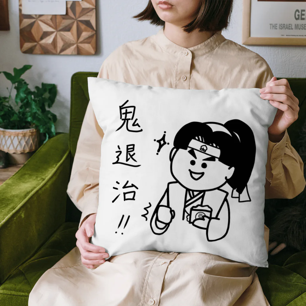 Aangel444Mの桃太郎の鬼退治 Cushion