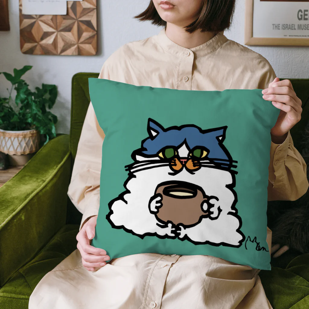 KENのまったりタイムねこ Cushion