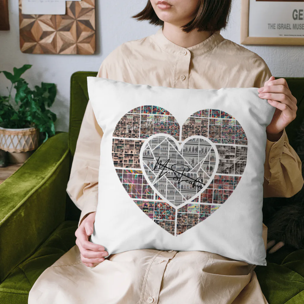 インパクトのハート Cushion