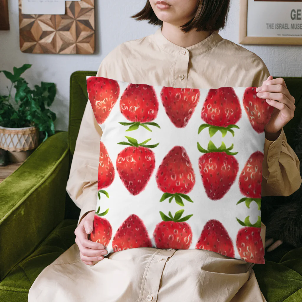 strawberries1014のストロベリーズ Cushion
