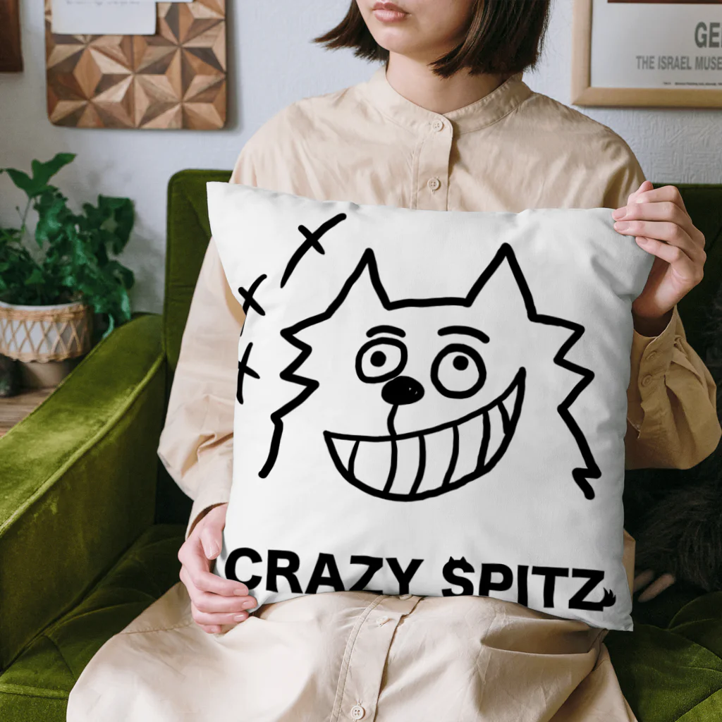 ehime@けだま&もち＆すみのCRAZY SPITZ「HA HA HA」 Cushion